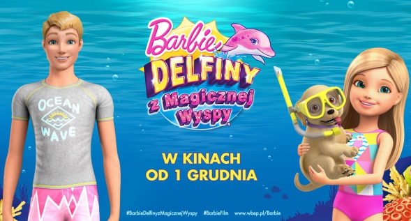 Kinoteatr Słonko 05 – 10.01. Barbie: Delfiny z Magicznej Wyspy